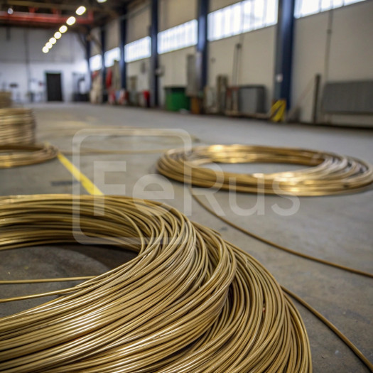 Проволока латунная 5 мм ЛОК59-1-0,3