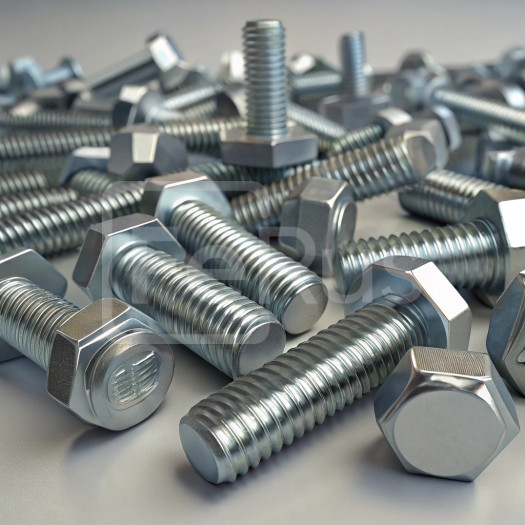 Болт дюралюминиевый М7 шаг резьбы 1 мм Д16П ГОСТ 1759.0-87