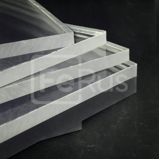 Блок оргстекло непластифицированное 80х400х400 мм ТОСН ГОСТ 17622-72