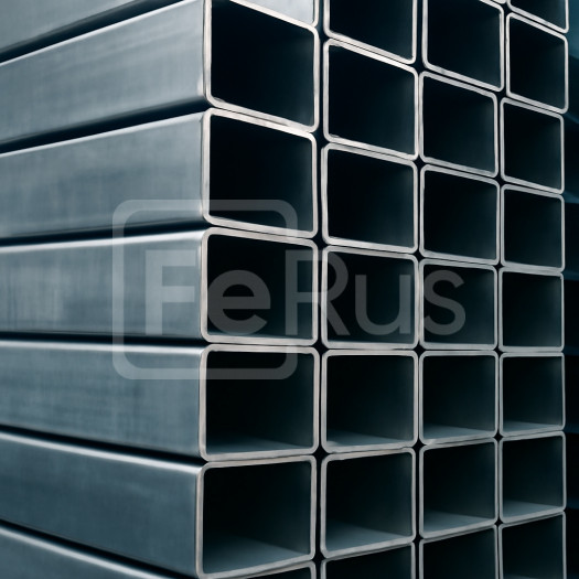 Труба профильная оцинкованная 40х20х2,5 мм 09Г2С ГОСТ 8645-68